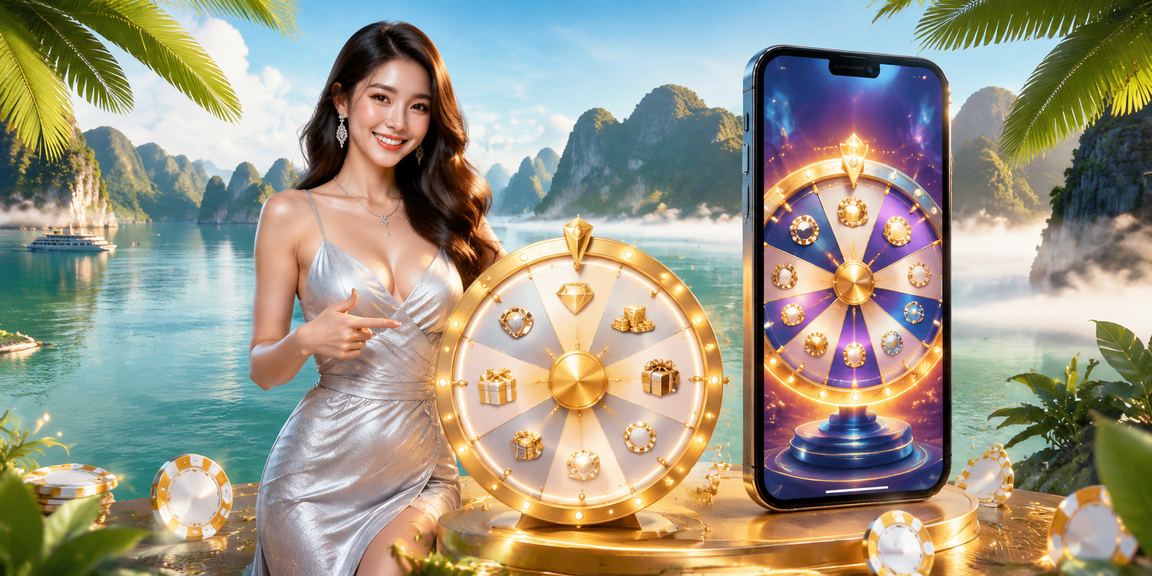 Người dùng Hạ Long kiểm tra kết quả xổ số trực tuyến vtv8 bên vịnh biển